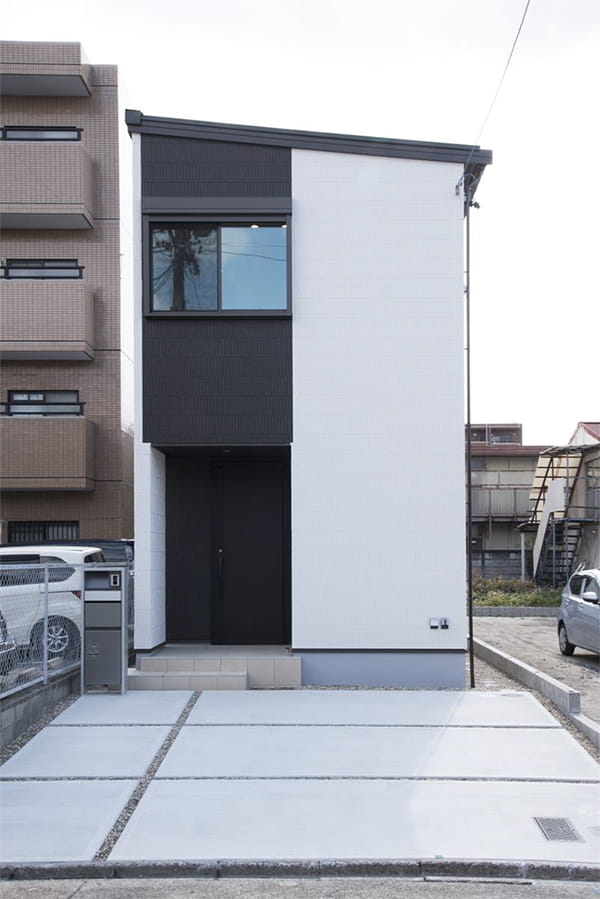 建物の画像処理のbefore